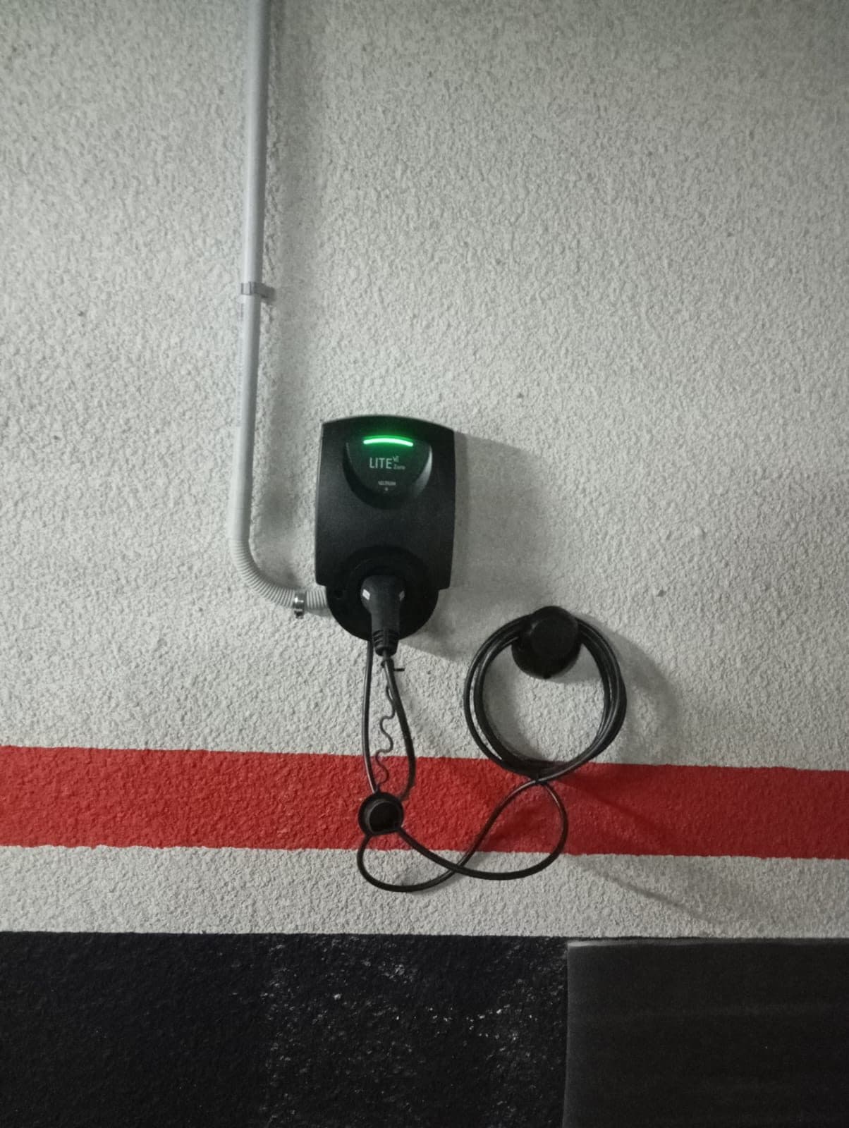 Instalación de punto de recarga